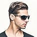 Soxick Men's Polarized Unbreakable Metal Large Frame Classic Retro Fishing Sunglasses Ultra Light