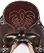 AceRugs Brown Saddle Western All Purpose Pleasure Trail Riding Horse TACK DEEP Comfy CUSH SEAT Full Quarter Bars (Brown Dark, 17)thumb 4