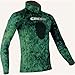 Cressi Camouflage Rash Guard for Scuba Diving Videomakers and Spearfishing - Hooded and Crew-Neck| get the Hunter equipment