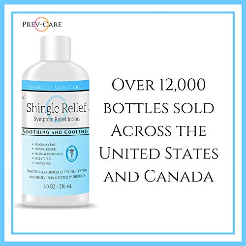 Shingles Lotion Cream for Pain Relief and skin affected by Shingles and