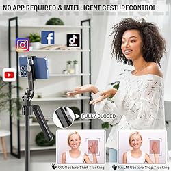 Auto Face Tracking Tripod 360 Rotation with