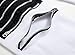 Men's White Ripped Elastic Skinny Straight Cut Slim Fit Jeans with Zipper White W32