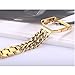 For Fitbit Blaze Bands, bayite Replacement Stainless Steel Chain Bands with Metal Frame for Fitbit Blaze Gold