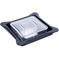 Blendtec Lid - Soft Vented Gripper Mix-in with Square Clear Plug