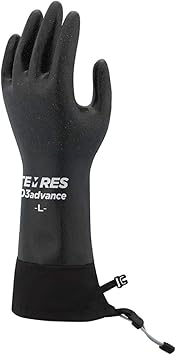 Amazon Co Jp テムレス 透湿 防水 シェルグローブ カフ付き 03advance ブラック スポーツ アウトドア