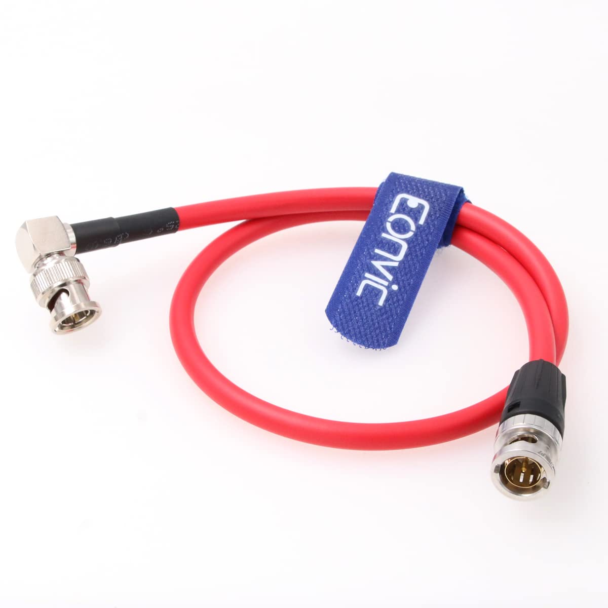 Eonvic 12G HD-SDI Neutrik BNC to BNC Male Video Coaxial Cable 75 Ohm CCTV Camera Surveillance Cables for 4K Video Camera (39.37inch/1M)