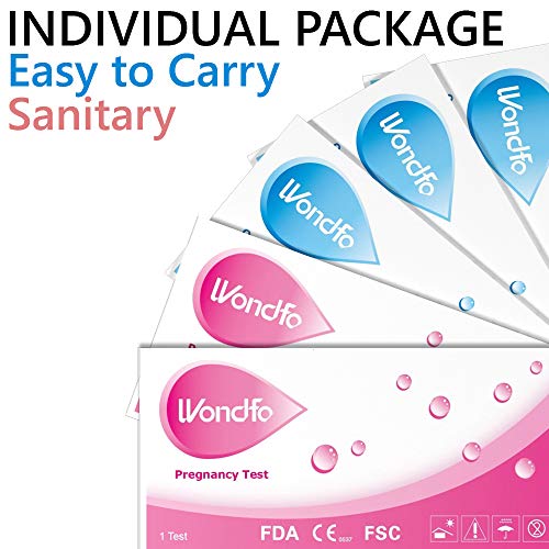 Wondfo Combo Ovulation and Pregnancy Tests,20 LH + 5 HCG