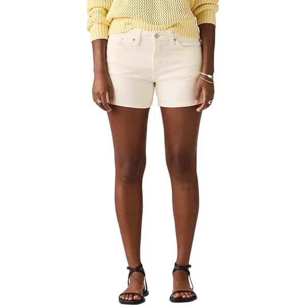 (取寄) リバプールロサンゼルス レディース クリスティン ハイライズ A-ライン フレイ ヘム ショーツ Liverpool Los Angeles women Christine High-rise A-line Fray Hem Shorts Bone White Liverpool Los Angeles Women's Christine High-Rise A-Line Fray Hem