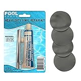 Pool Above Repair Kit for Supreme Air-Flow Mattress | Vinyl Glue | Gray Patches