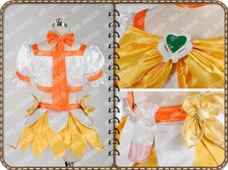Amazon ハートキャッチプリキュア キュアサンシャイン 豪華版 コスプレ衣装 男女xs Xxl Cos Nicolas製 コスプレ 仮装 通販