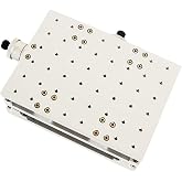 INTBUYING 2 Axis Moving Table for Laser Marking Engraving Machine Portable XY-Axis Moving Workbench 210 * 150 * 75mm