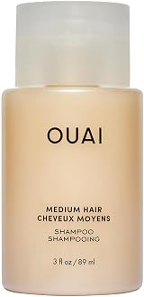 OUAI Medium Shampoo Travel Size Hydrating 89ml Paraben Free