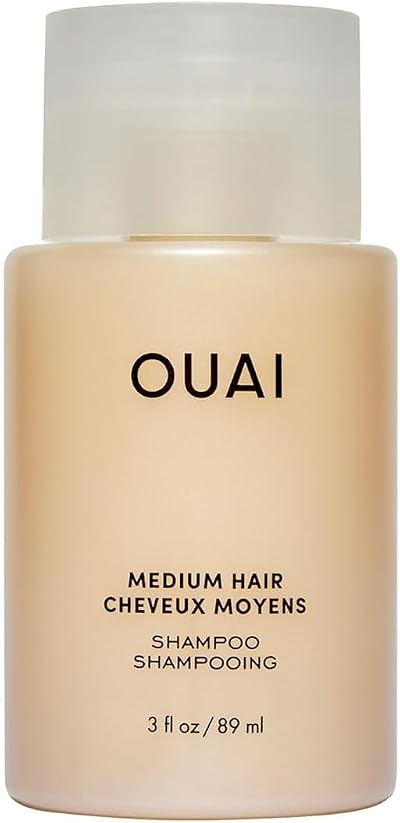 OUAI Medium Shampoo Travel Size Hydrating 89ml Paraben Free