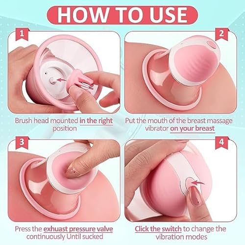 Wireless Breast Massager, Nipple Toy Clip, Female Nipple Powerful Sucking Stimulator Massager with 10 Vibrator Rotation Modes, Rechargeable Adult Sex Toys Adult Erotic Products in Kenya | Whizz Wireless Breast Massager, Nipple Toy Clip, Female Nipple Powerful Sucking Stimulator Massager with 10 Vibrator Rotation Modes, Rechargeable Adult Sex Toys Adult Erotic Products in Kenya | Whizz