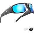 OhO Smart Glasses,Polarized Sunglasses with Bluetooth Speaker,Athletic/Outdoor UV Protection and Voice Control,Unisex