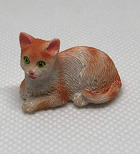 STREETS AHEAD Dolls House Miniature 1:12th Scale Ginger Cat Sitting Down