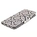 Urvoix for iPhone 6 / iPhone 6S Case, Card Holder Stand Leather Wallet Case - Floral Totem Flip Cover for 4.7