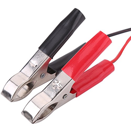Cuque 6V 12V Battery Charger Automatic Battery Trickle Charger for Automotive Motors ATV RV (US Plug) Perfect Equipment Car Motorcycle Vessel All-Terrain Vehicle UTV Battery Maintenance and Charging