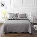 NEWLAKE Microfiber Lightweight 3 Piece Bedspread Coverlet Set,Embossed Coins Pattern, King Size