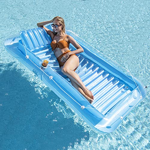 Tanning Floats For Adults Sloosh Inflatable Tanning Pool Lounger