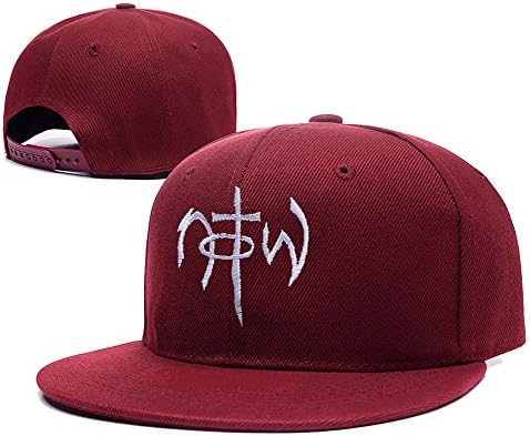 BARONL NOTW Not of This World Adjustable Snapback Embroidery Caps Hats - Red