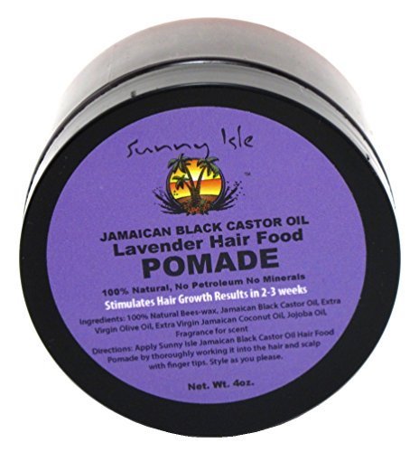 Sunny Isle Jamaican Lavender Pomade, 4 Ounce