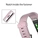 RedTaro Replacement Bands Compatible with Fitbit Charge 2, Classic & Special Edition Adjustable Sport Wristbands for Fitbit Charge 2 Women Men Large Small Pink