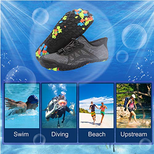 Spesoul Womens Mens Water Sports Shoes Outdoor Quick Dry Barefoot Athletic Aqua Shoe for Beach Swim Pool Surf Diving Yoga - Thumbnail 6