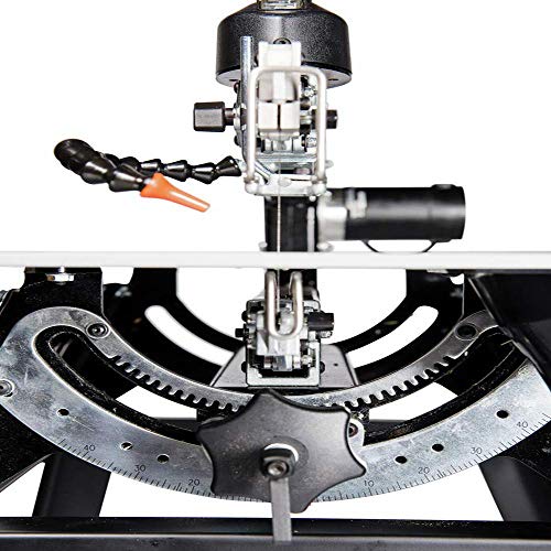 EXCALIBUR 16" Scroll Saw 1.3A Variable Speed Woodworking Saw with Tilting head & Easy Blade