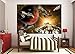 Kid’s Room Nursery Photo Wallpaper – Galaxy Adventure – Picture Decoration Space Flight Mission Shuttle Science Fiction Spaceship Image Decor Wall Mural (82.7x55.1in - 210x140cm)