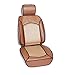 Qbedding Soothing Drive Cooling Series Universal Fit Breathable Car Seat Cover (Rattan)