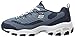 Skechers womens D'lites Reinvation Memory Foam Lace-up Sneaker,Navy Knit,7 M US