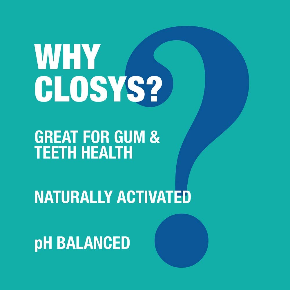 CloSYS Sensitive Antimicrobial Mouthwash, 32 Ounce, Gentle Mint, Alcohol Free, Dye Free, pH Balanced, Helps Soothe Mouth Sensitivity, Kills Germs That Cause Bad Breath : Beauty