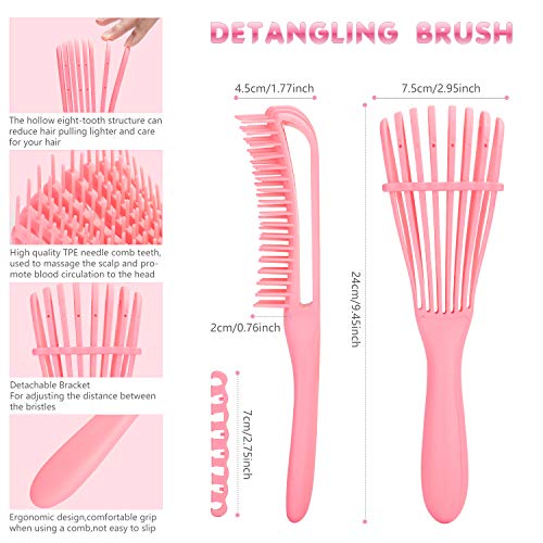 Detangling Brush Wet Brush Curly Hair Brush Scalp Massager Shampoo
