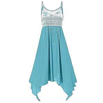 Yvelands Weste Minikleid Mode Sexy Leibchen Ärmellos Chiffon Spitze Spleißen