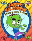Happy Halloween Coloring Book for Kids: i spy halloween book for kids (halloween coloring books for by Diena Morris