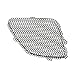CarPartsDepot, Front Bumper Upper Grill Grille Inner Black Coated Metal Net Left (Driver Side) Replacement, 400-371465-01 GM1200539 22699329