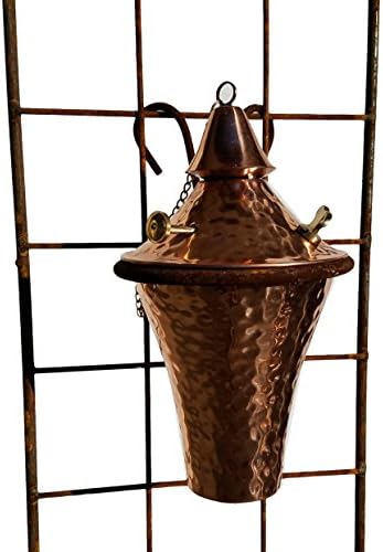 Passage 6HP-1218-HC-TT Hanging Torch, Hammered Copper