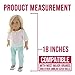PZAS Toys 4 Outfit Set, Compatible with All 18 Inch Doll Clothes