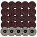 Katzco Sanding Disc Assortment - 25 Pack - Grit Roll Lock Sanding and Grinding Discs - for Sanding, Automotive, Craftsman, Construction, and Carpentry - 3-Inch, 24 Grit