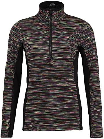 Snow Angel Women's Ultima Slimline Zip Tee, X-Small, Aurora
