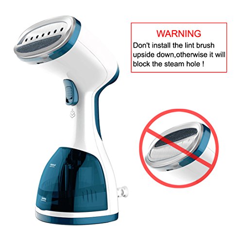 ANBANGLIN Travel Clothes Steamer- Top Handheld Steamer for Clothes -Fast Heat-up Portable Steamer - Best Fabric Steamer - Garment Steamer Handheld / 260ml Capacity Water Tank at Home & in Travel