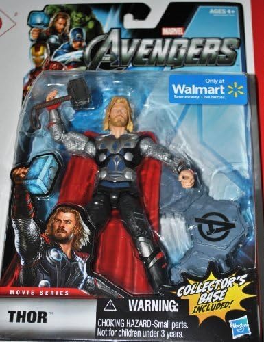 Marvel Legends Avengers Movie Exclusive 6 Inch Action Figure Thor Includes Collectors Base