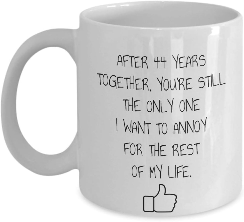 Amazon.com: 44Th Anniversary Gift, Funny 44 Years Anniversary Gift, 44 Years Anniversary Gift ...