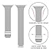 SWEES Compatible with Apple Watch Bands 38mm 40mm 41mm 42mm(Series 10) 46mm 45mm 44mm 42mm(Series 1/2/3), Stainless Steel Metal Narrow Slim Thin Replacement Compatible for iWatch Series 10 9 8 7 6 5 4 3 2 1 SE Women
