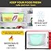 Reusable Silicone Food Storage Bags ,Yeeone 17 Pack Food Grade Airtight Seal Versatile Preservation Bags for Sandwich, Snack, Vegetable, Liquid, Meat, lunch, fruit, Freezer Containers