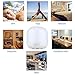 Excelvan 300ml Essential Oil Aroma Diffuser Ultrasonic Humidifier Air Mist Aromatherapy Purifier (White)