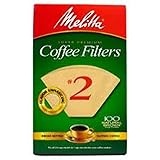 Melitta #622752 100CT #2 BRN Filter, 2 Pack