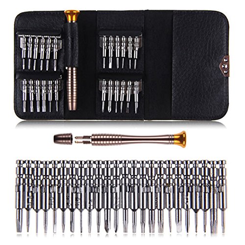 25 in 1 Screwdriver Set Mobile Phone Repair Tool Kit Multitool Hand Tools for Watch Tablet PC