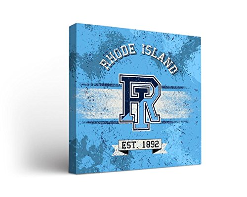 Victory Tailgate Rhode Island Rams Canvas Wall Art Banner Design